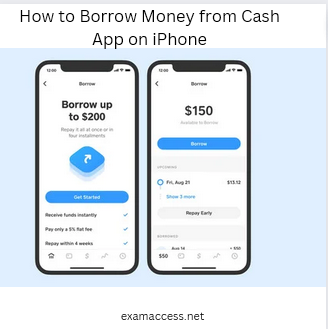 How to Borrow Money from Cash App on iPhone